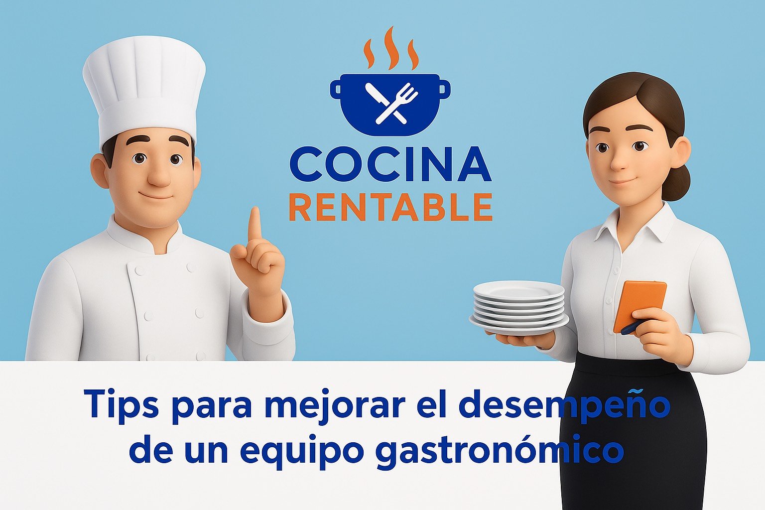 Equipo gastronómico trabajando en cocina profesional – Cocina Rentable