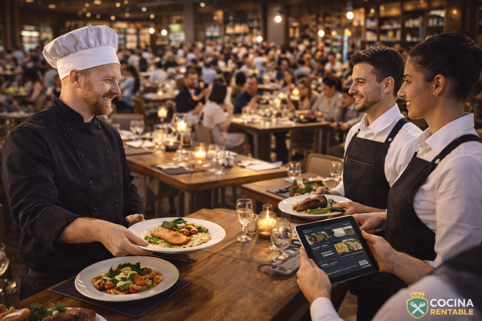 Marketing gastronómico basado en experiencia del cliente y visibilidad del restaurante